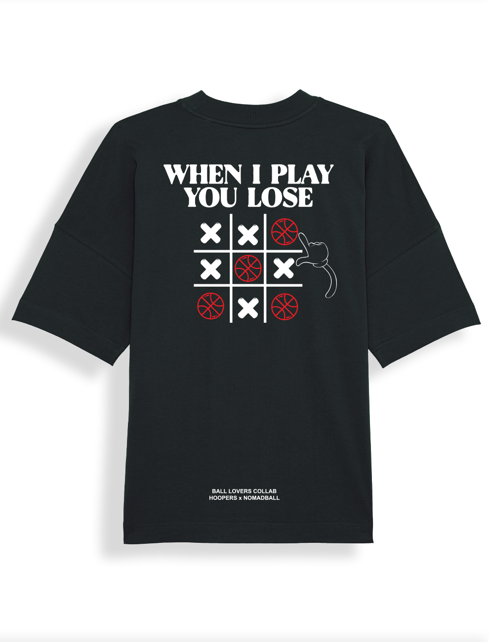 HOOPERS x NOMADBALL - When I Play T-Shirt
